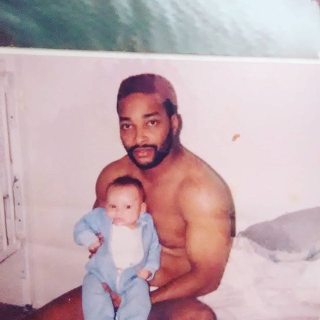 Throw back of me an my dad